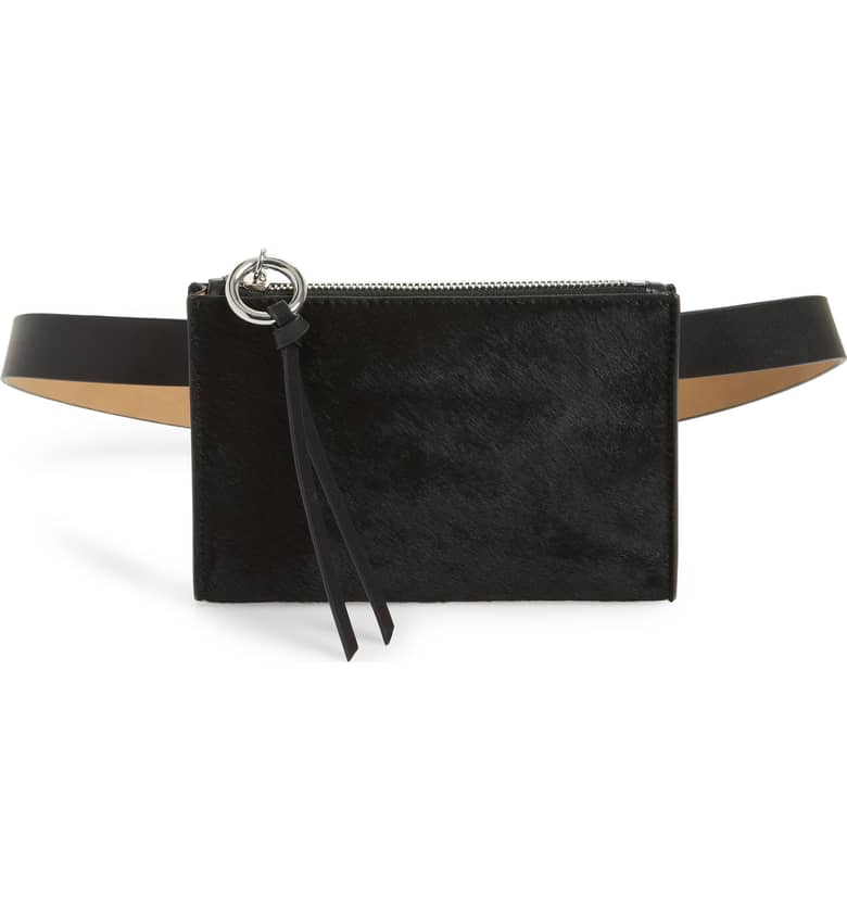 Rebecca Minkhoff Ava Genuine Calf Hair Belt Bag