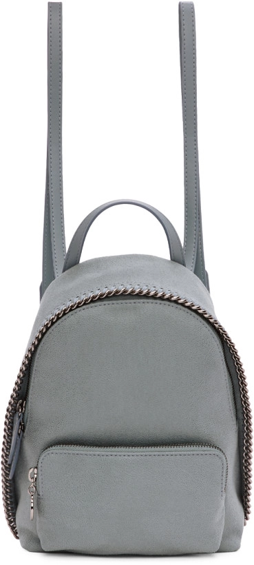 Stella McCartney Blue Mini Falabella Backpack
