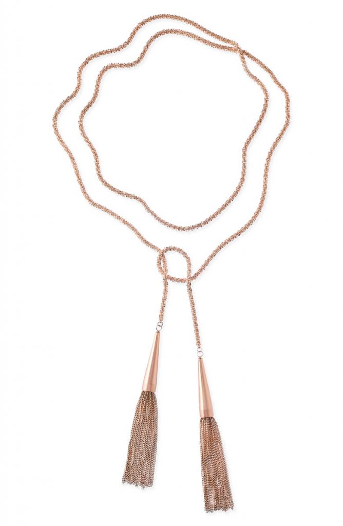 Tassel Lariat Necklace