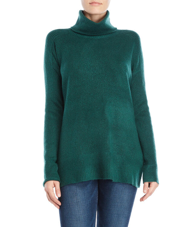 Calvin Klein Jeans Mix Ribbed Turtleneck Sweater