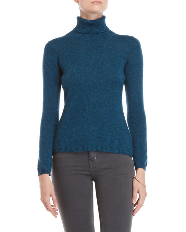 QI Cashmere Turtleneck