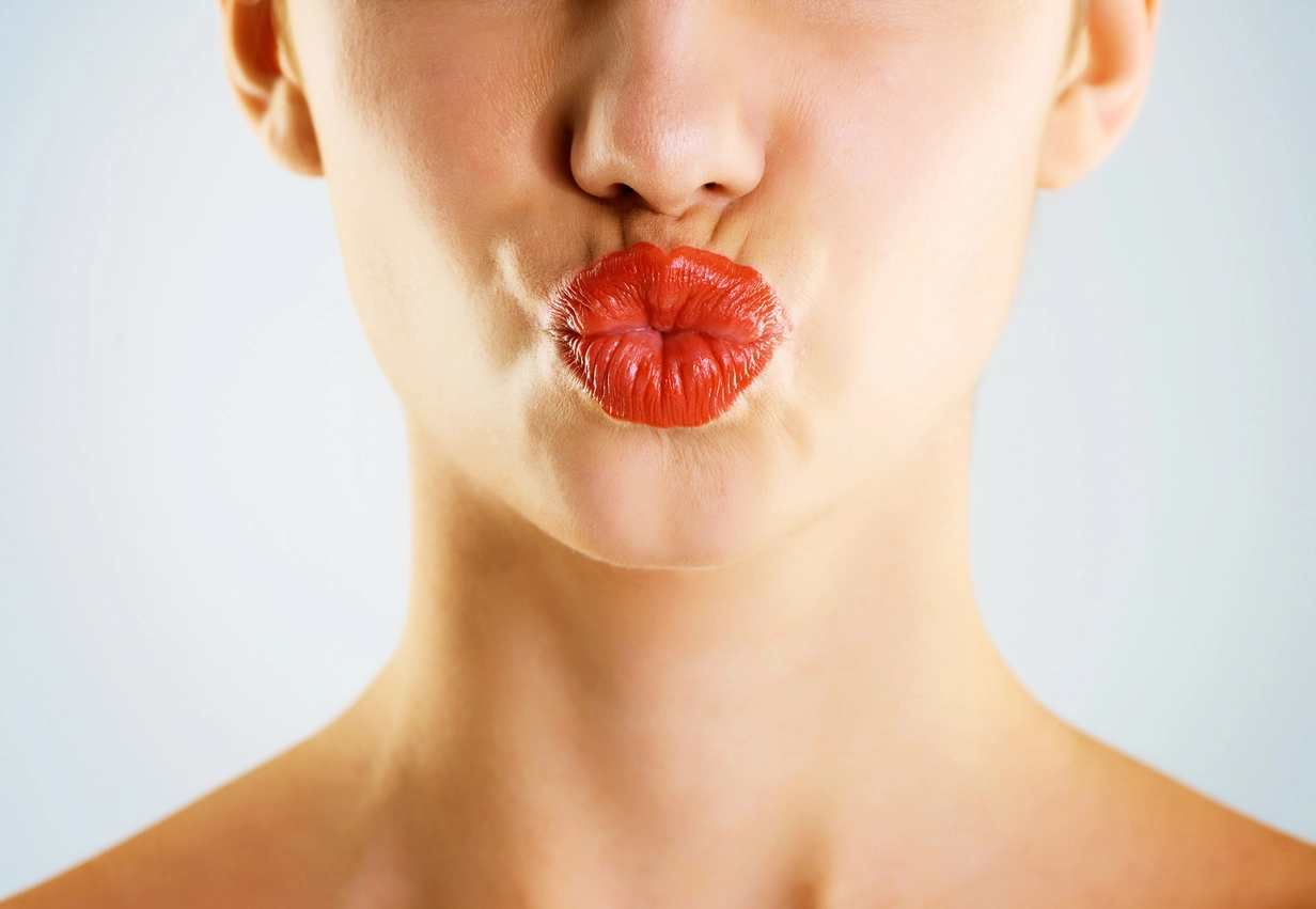 Red Pouty Lips