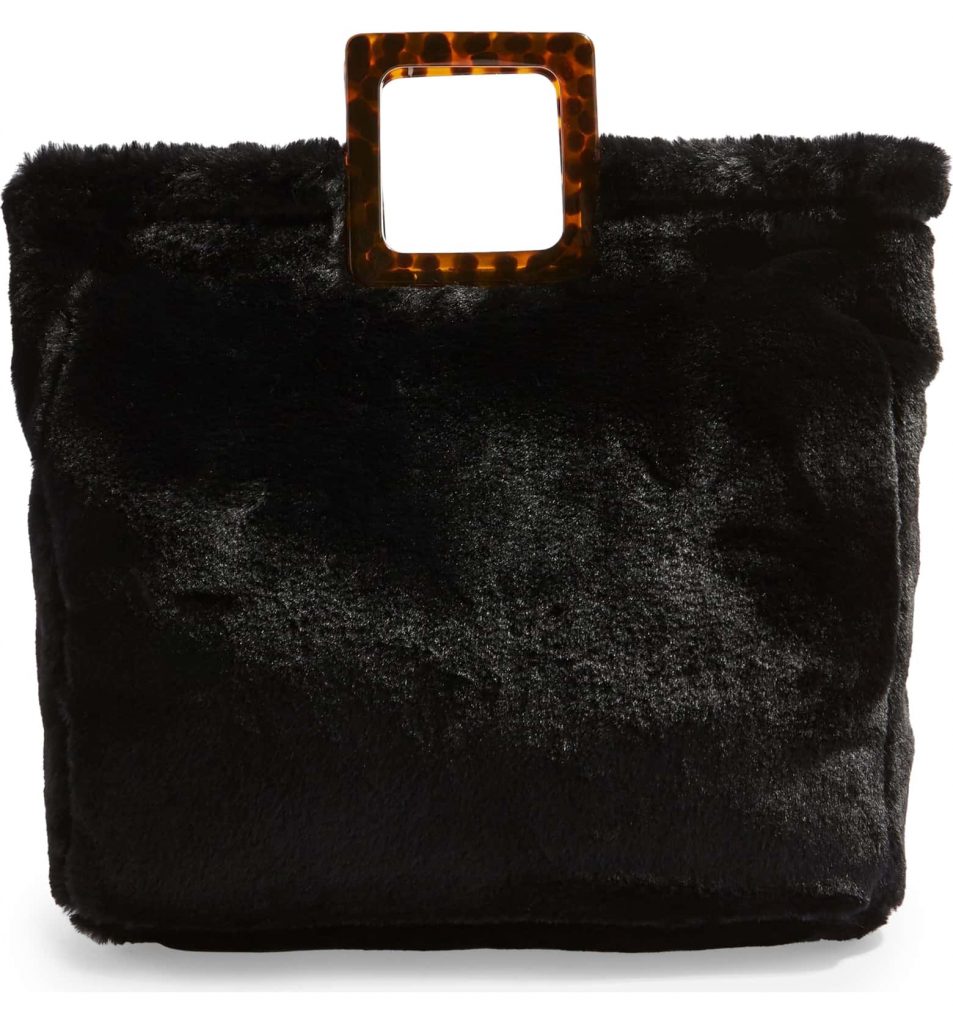 TopShop Freddy Faux Fur Tote Bag