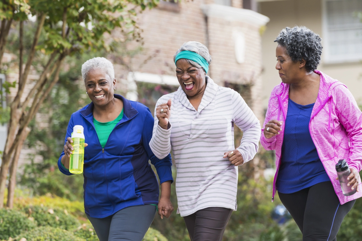 Women Exercising Together