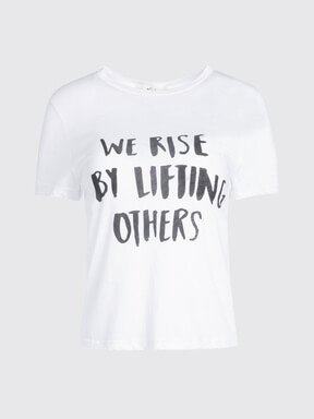 alice+olivia Cicely Classic Tee-Lift Others