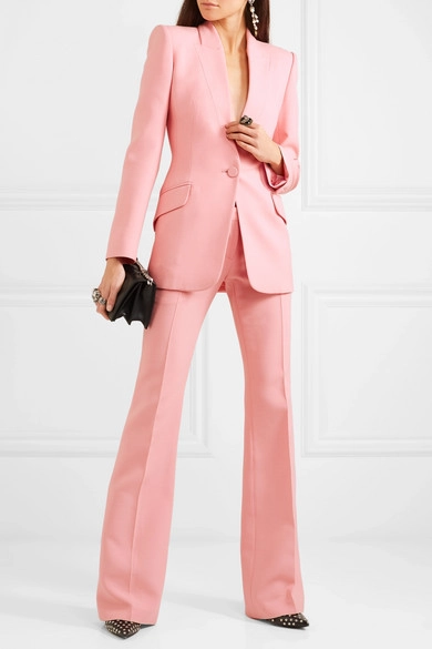 Aleander McQueen Pink Suit-Moda Operandi