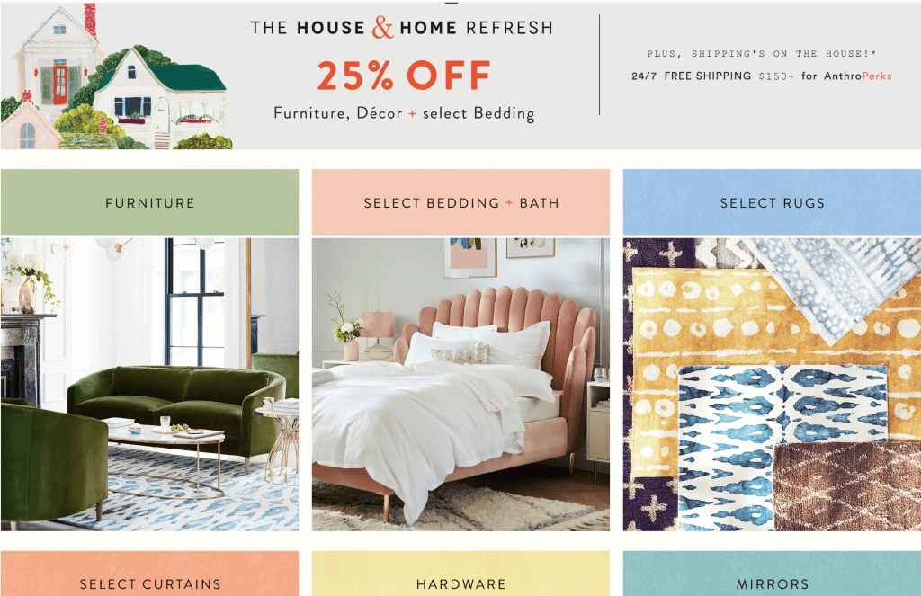 Anthropologie White Sales