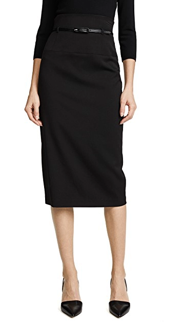 Black Halo Pencil Skirt