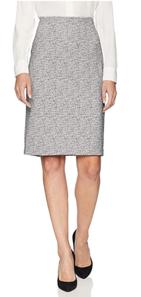 Ellen Tracy Womens Pencil Skirt