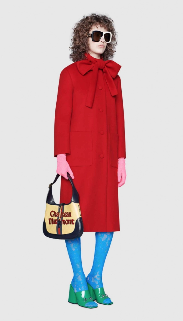 Gucci Bow Neck Coat