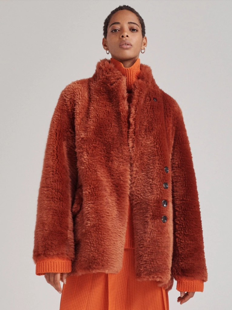 Joseph Lyne Reversible Teddy Coat