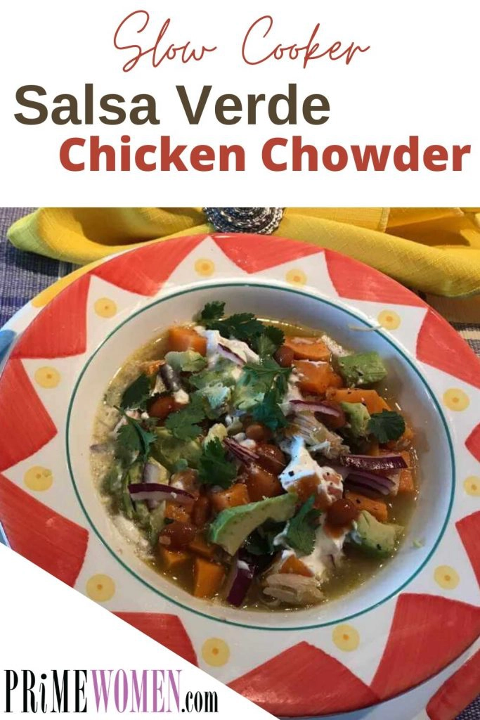 Slow Cooker Salsa Verde Chicken Chowder Recipe