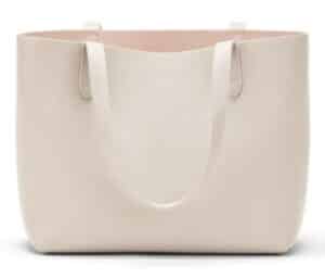 Small Structured Leather Tote