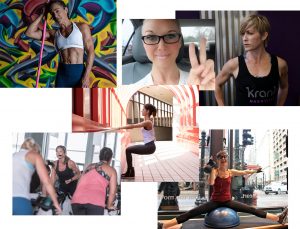 female trainers over 40 collage