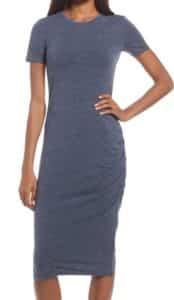 Treasure & Bond Side Ruched Body-Con Dress