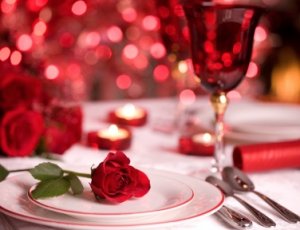romantic valentines dinner