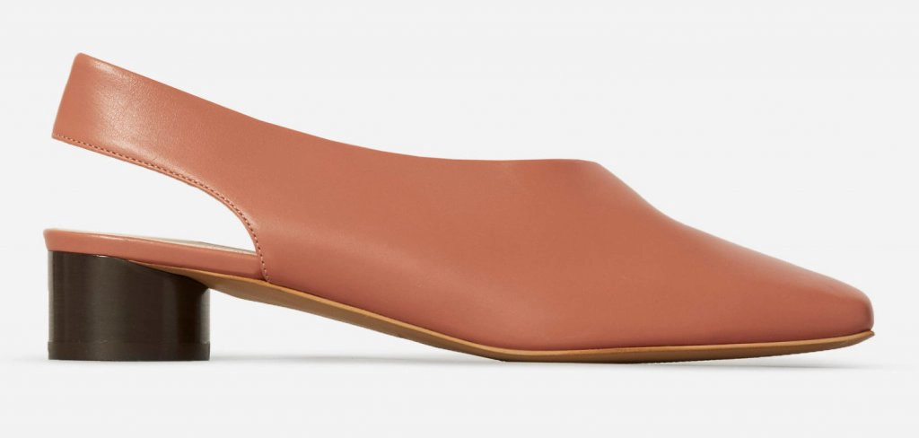 Everlane Square Toe Slingback