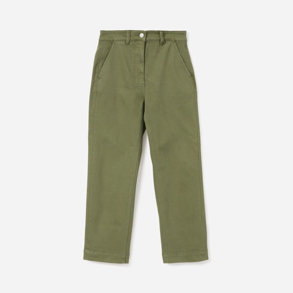 Everlane Straight Leg Crop Trouser