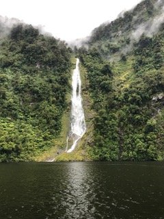 waterfalls in New Zealand