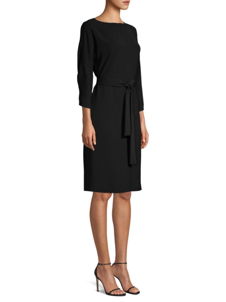 Lafayette 148 New York Reanna Finesse Crepe Dress