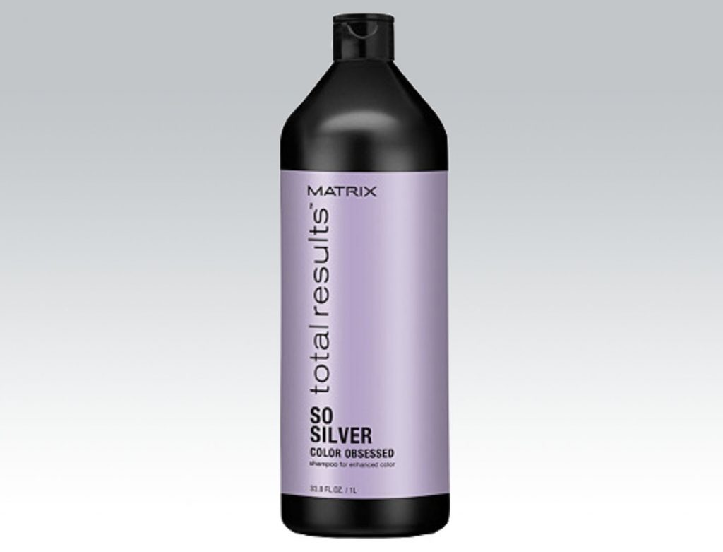 Matrix shampoo for gray hair