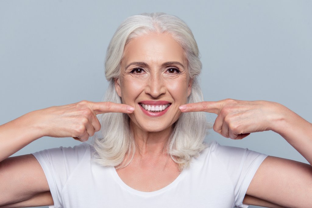 Mature Woman Smiling
