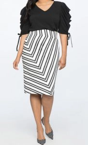 Plus Size Clothing Online at Eloquii - Pencil skirt in patterns and solids
