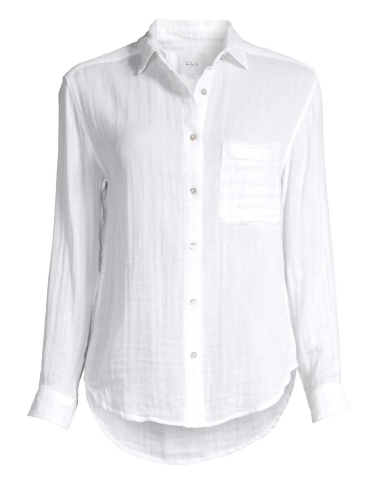 Rails Ellis Linen Button-Down Shirt