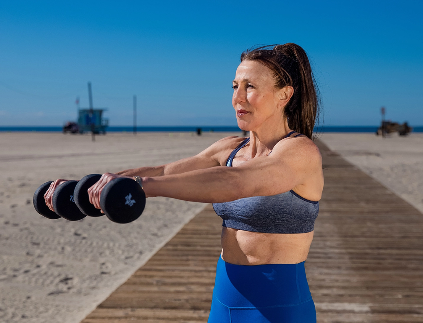 front raise shoulder exercises