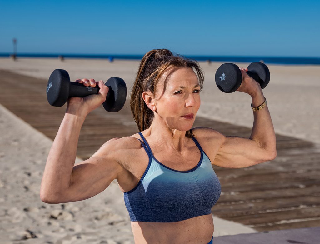 SHOULDERS seated shoulder press - shoulder exercises
