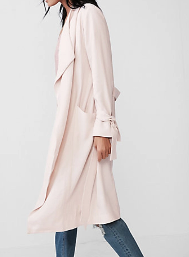 Soft Drape Trench Coat