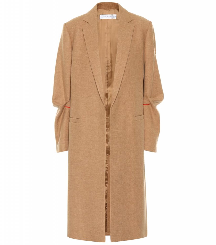 Victoria Beckham Virgin Wool Coat
