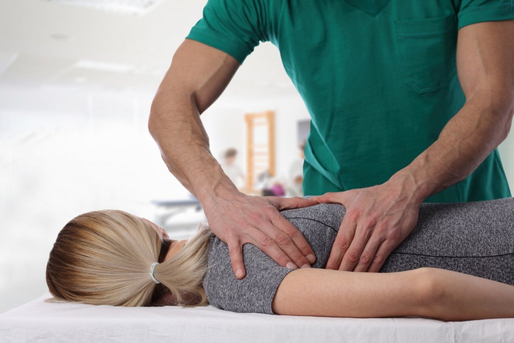 Chiropractic Back Adjustment