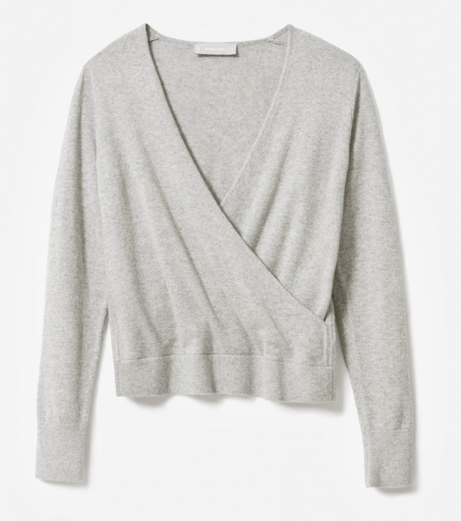 Everlane Cashmere Wrap Sweater