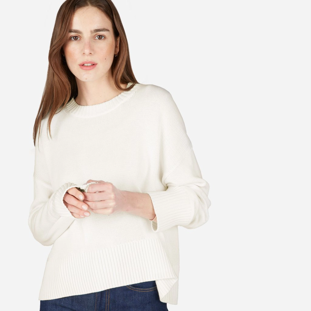 Everlane Soft Cotton Square Crew