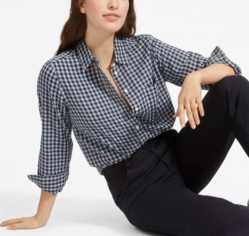Everlane The Shrunken Cotton Shirt