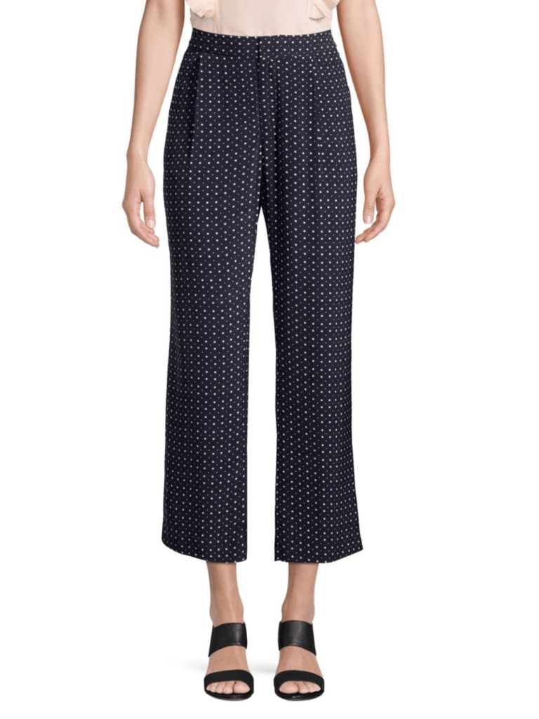 Joie Dicra Crop Polka Dot Pants