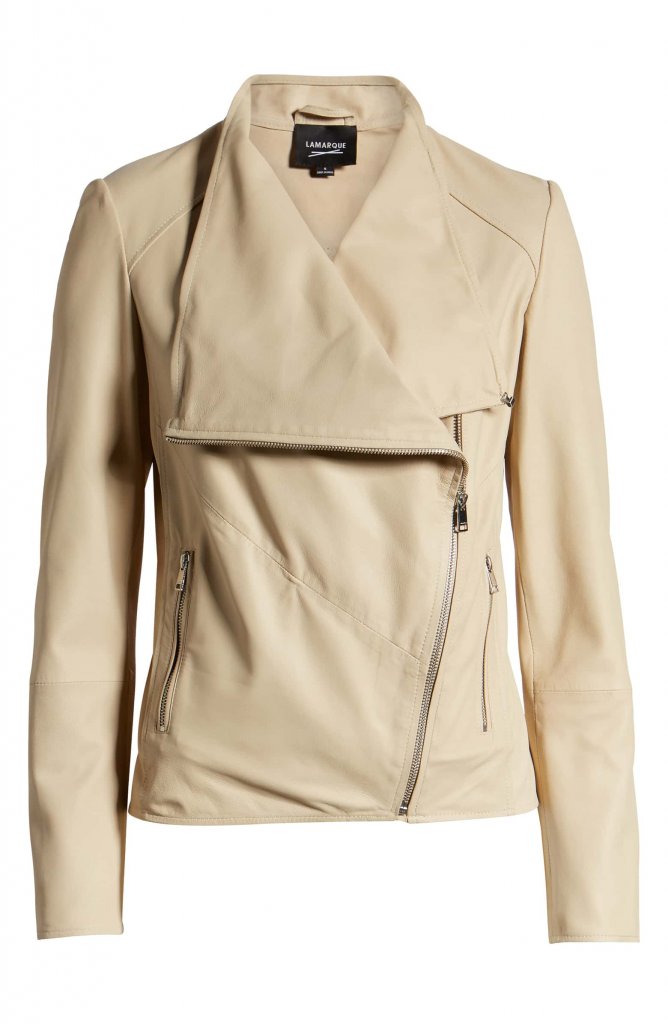 LaMarque Waterfall Leather Jacket