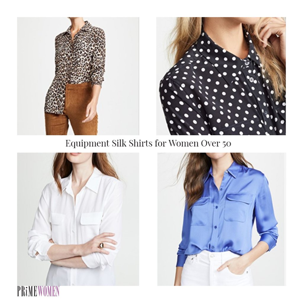 Silk Shirts for Women over 50