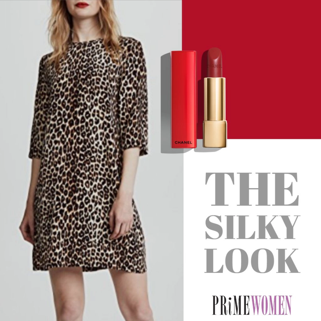 Leopard print dress 