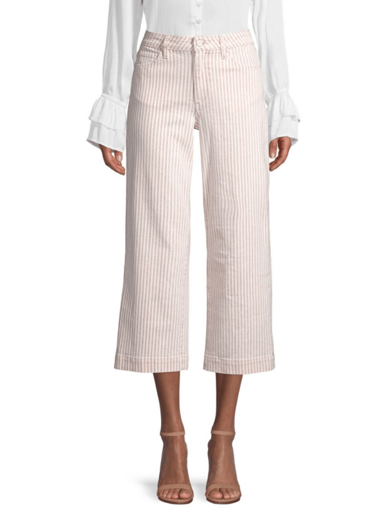 Paige Jeans Nellie Crop Stripe Culottes