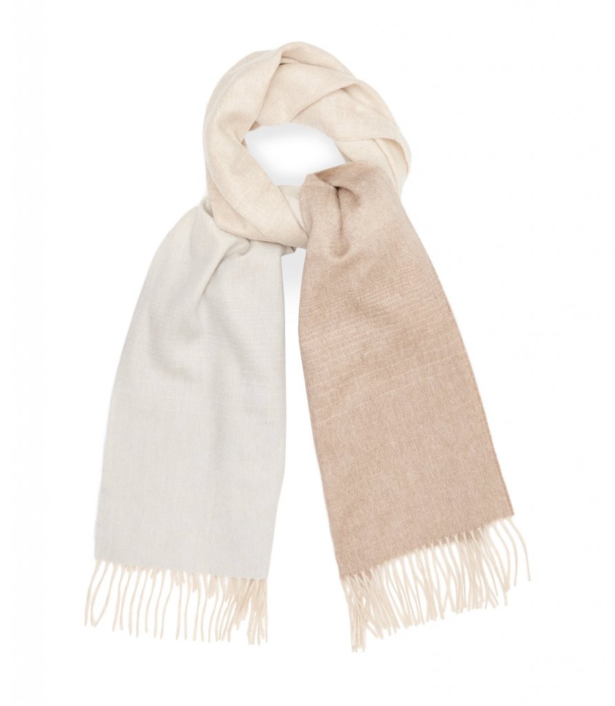 Sass Lambswool Cashmere Blend Scarf