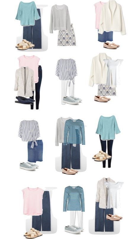 spring travel capsule wardrobe over 50