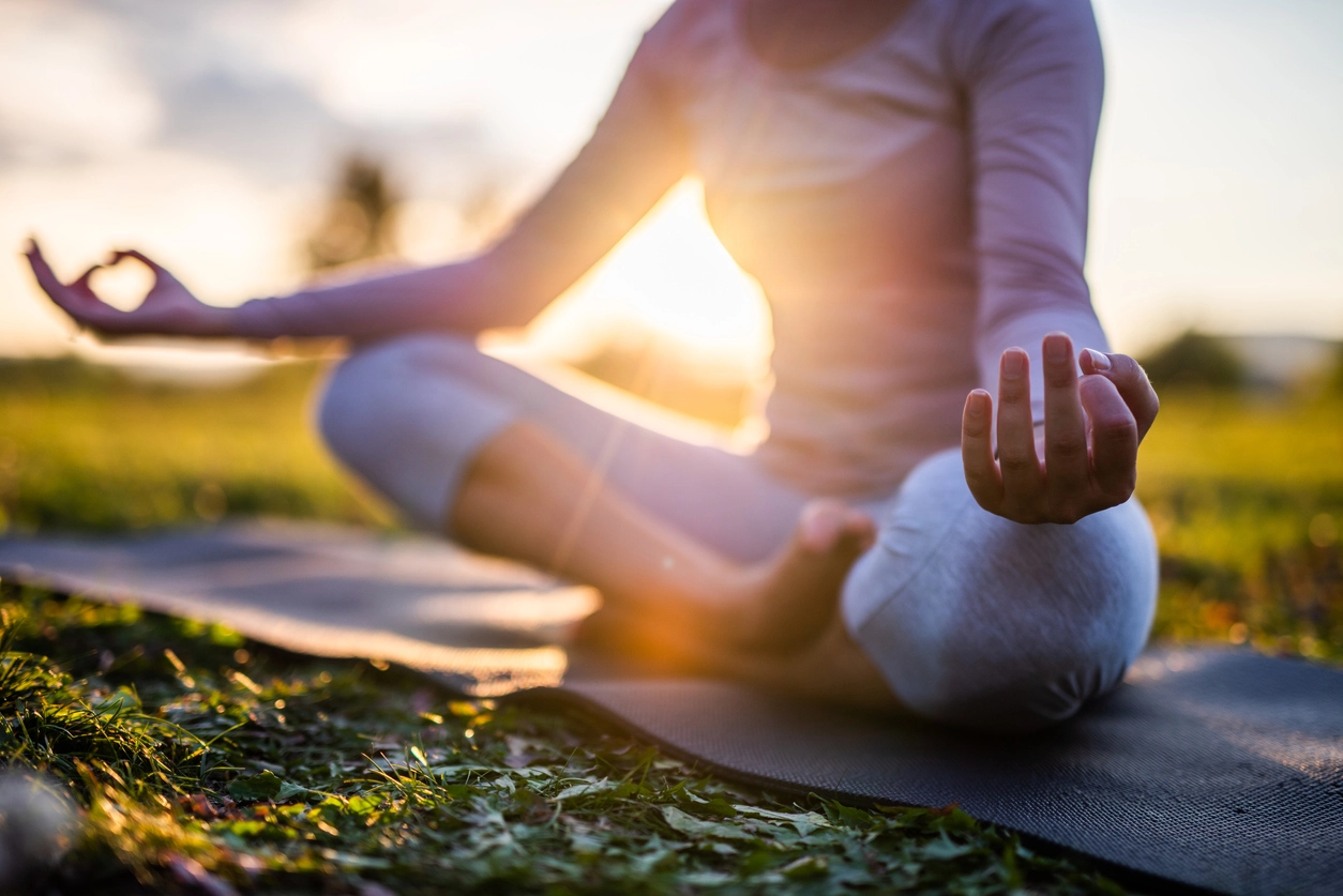 Woman Doing Meditation