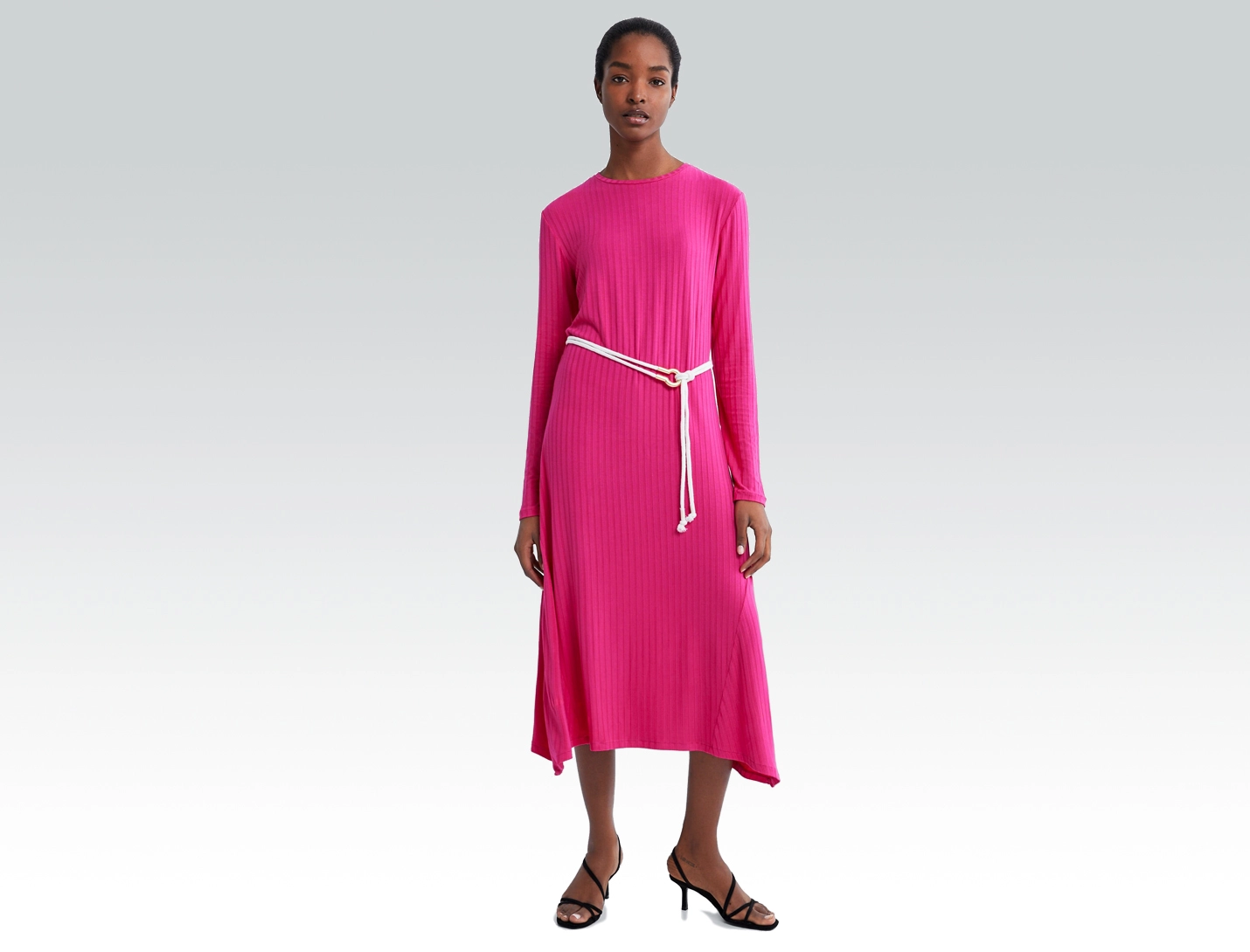 Zara fuchsia dress
