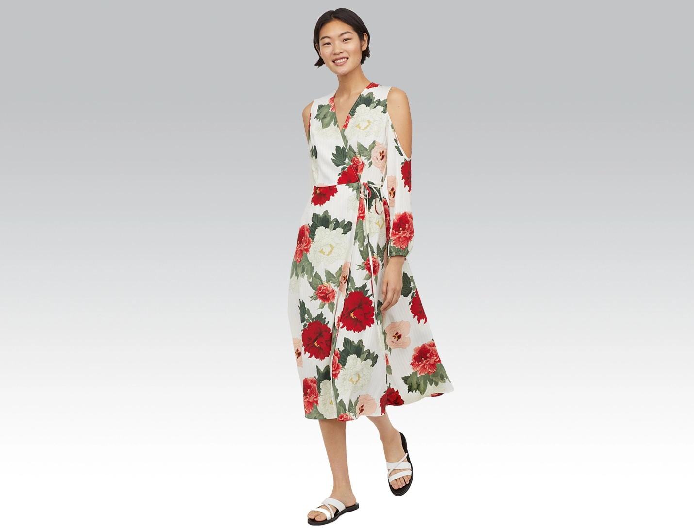 flowered dress