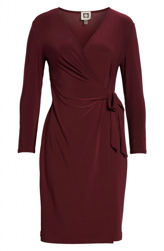 Anne Klein Faux Wrap Dress