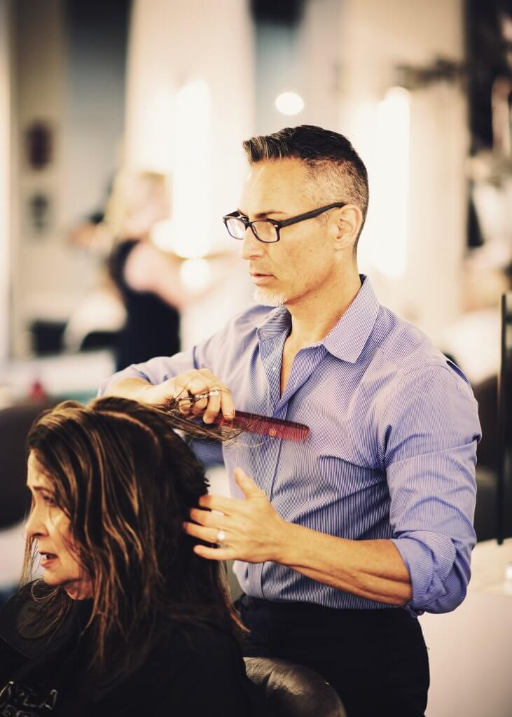 Founder /Master Stylist Johnny Rodriguez the Salon Legacy West