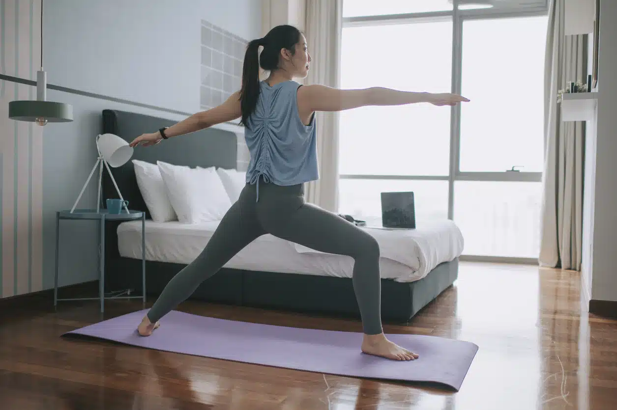 Balance exercises include yoga 