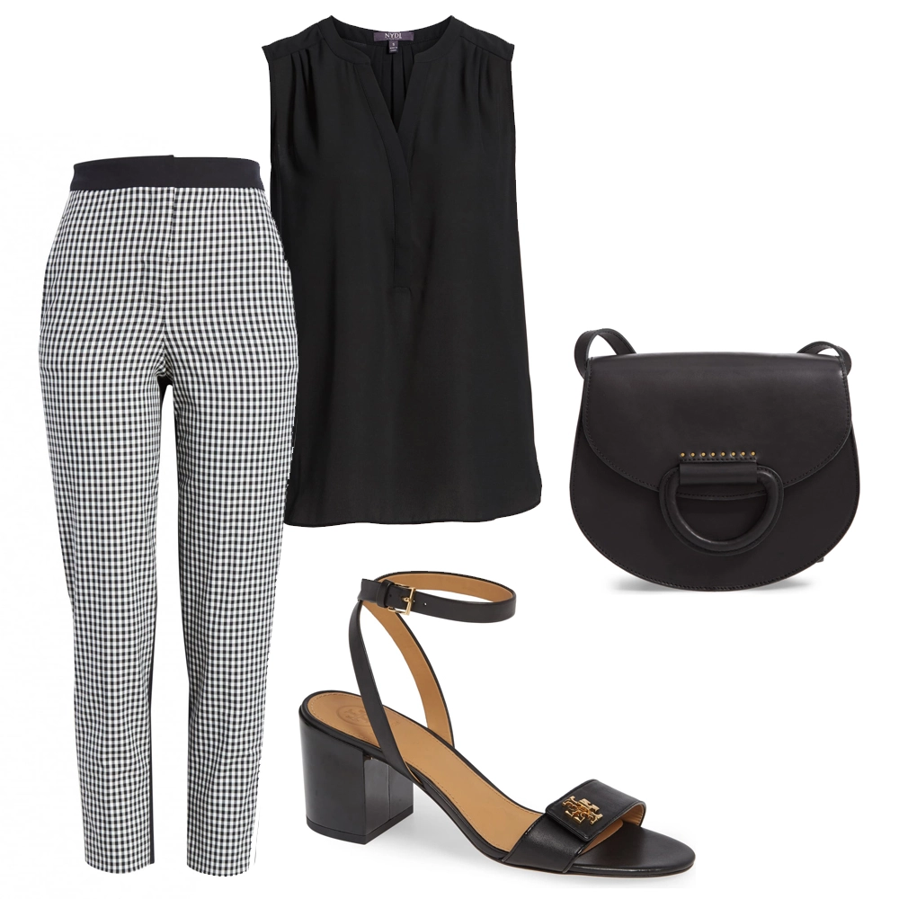 Charming Black and White Outfits